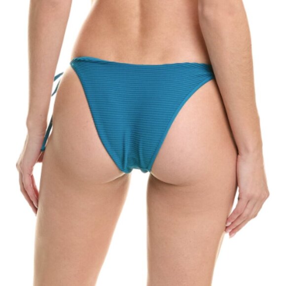 l*space | NWT Pointelle Rib Lennox Classic Bikini Bottom Blue Size Large - Picture 6 of 6